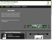 Tablet Screenshot of golf-ware.com